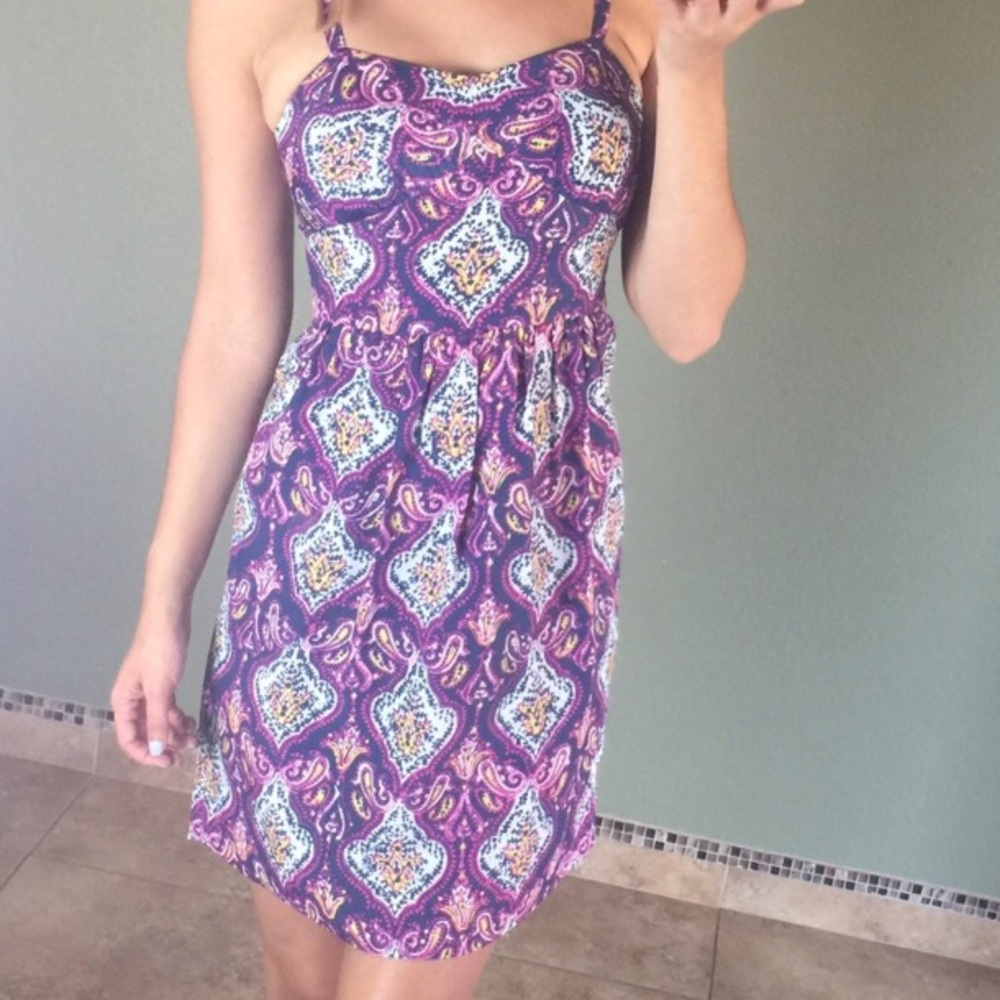 ⚡️Jcrew Dress in Bright Paisley